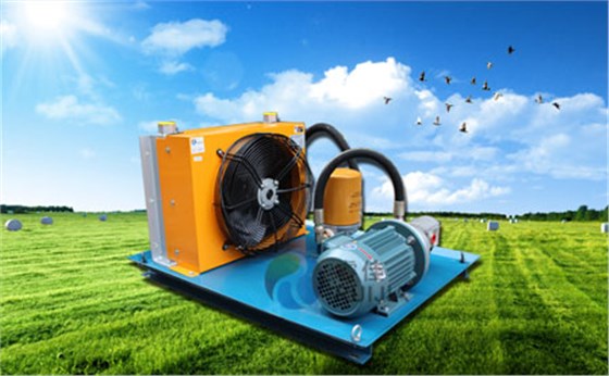 帶油泵的油冷卻器示范圖 帶油泵的油冷卻器示范圖