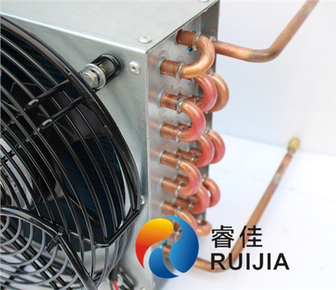 銅管套鋁翅片空氣散熱器