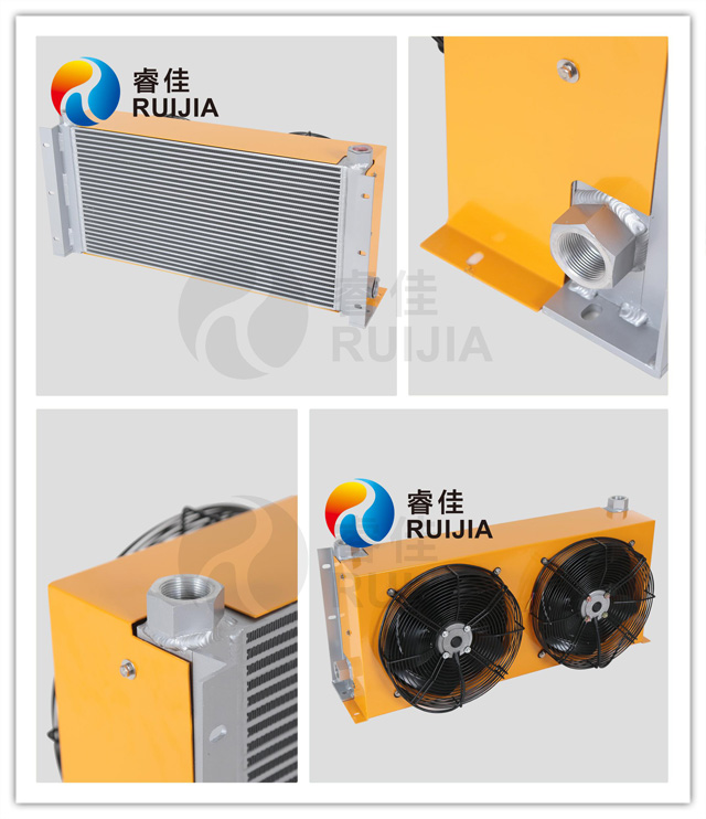 【選型/定制】打樁機<font color='red'>液壓油散熱器</font>，找佛山睿佳冷卻器！