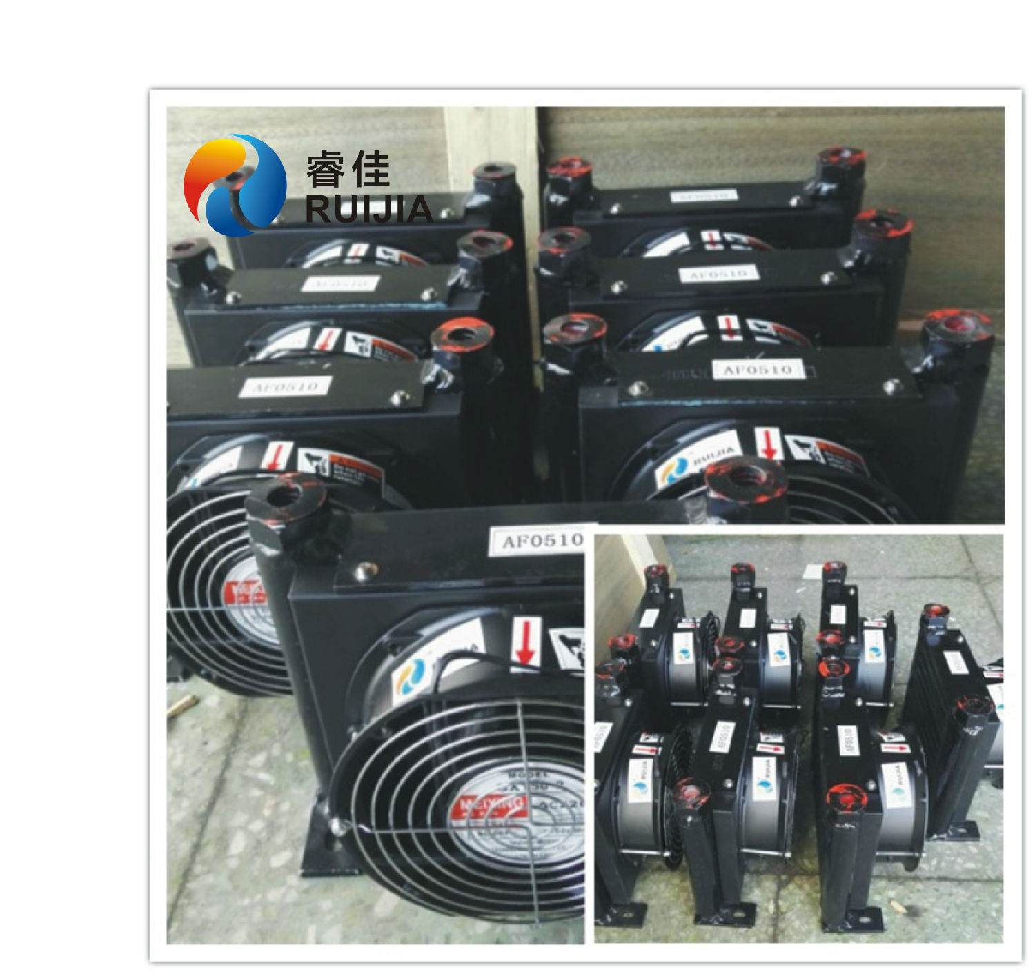 【遼寧】<font color='red'>液壓油風(fēng)冷卻器</font>，選擇睿佳冷卻器！