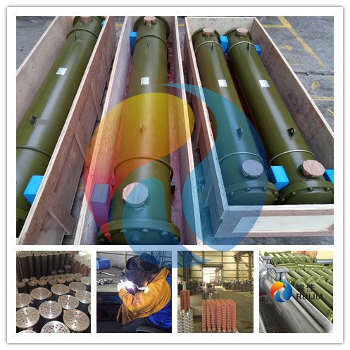 【出口】東南亞客戶再次定做管殼式<font color='red'>水冷卻器</font>