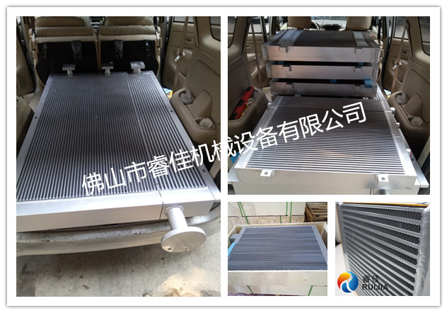 非標定做液壓油散熱器