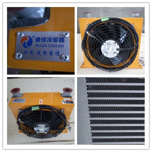 【廠(chǎng)家直銷(xiāo)】小型風(fēng)冷式<font color='red'>液壓油散熱器</font>RJ-224