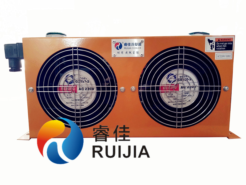 【雙風(fēng)扇】小型<font color='red'>液壓系統(tǒng)風(fēng)冷卻器</font>AH0608L